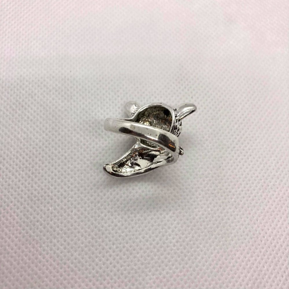 Antique Silver Plated Fox Ring Size 7.5 - Picture 8 of 10
